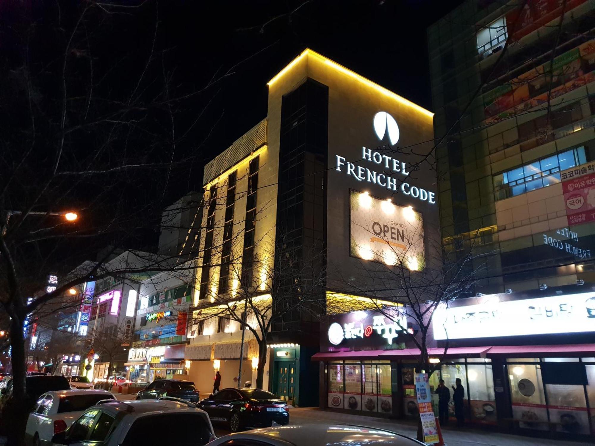 Hotel French Code Myeongji Busan Dış mekan fotoğraf